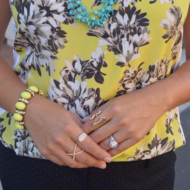 jewelmint's tweet photo. Loving this ring candy on @jacqfost59 #moreringsplease http://t.co/qfgJ1TSQ5F