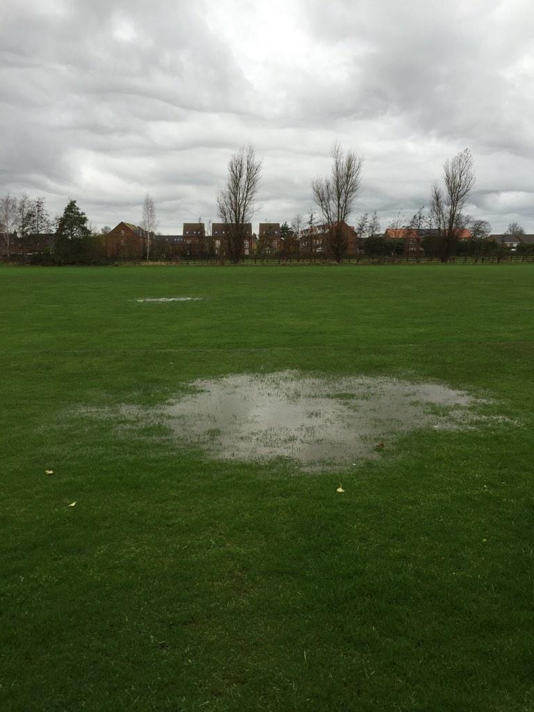KeithTiplady's tweet photo. @savegrassroots called off yesterday. Waded to changing rooms today. A rats got in and chewed the bins to bits! http://t.co/3CUZvEVB9X