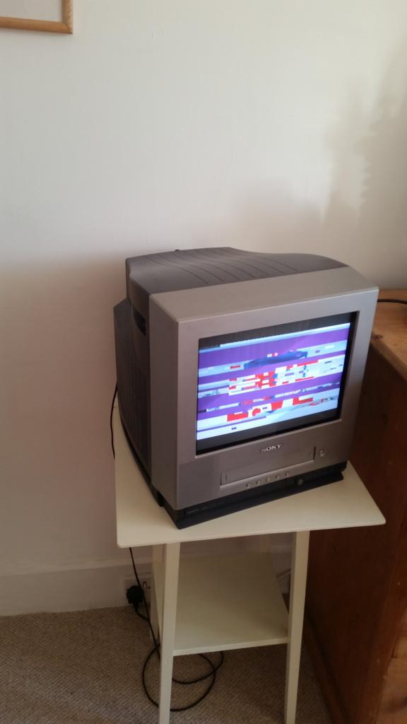 Gd 2 c aberdeen is keepin up with the times! Memories watchin <a href="/carlfogarty/">FOGGY   MBE</a> on 1 of these badboys! #1990's #foggytowin