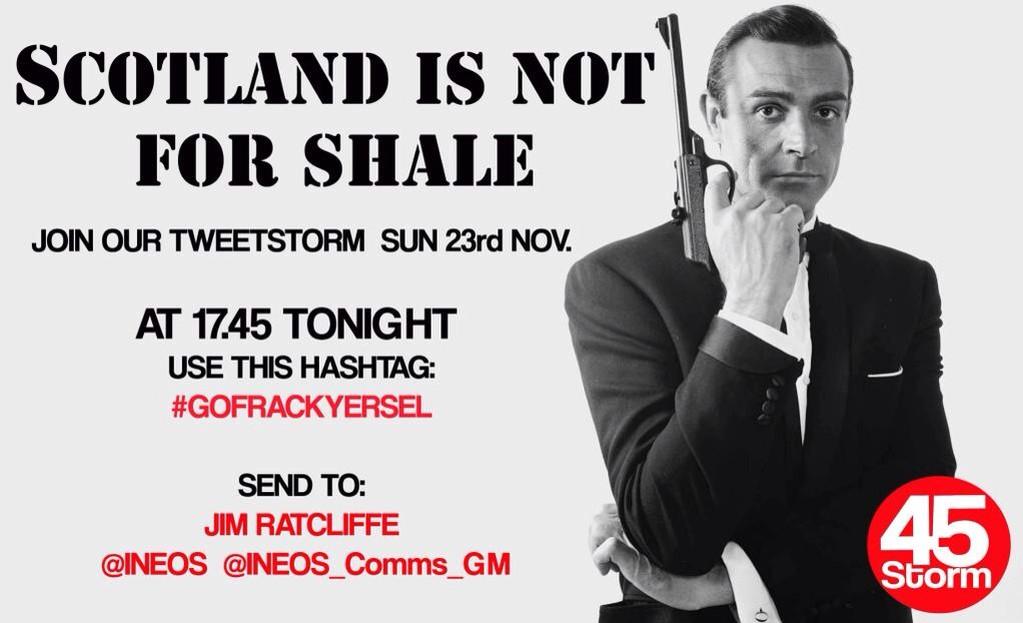 Let's send a tremor before they even get a drill near the ground. <a href="/climate_rev/">Christie Daily</a> <a href="/FrackAction/">Frack Action</a> <a href="/bellacaledonia/">BELLA CALEDONIA</a>