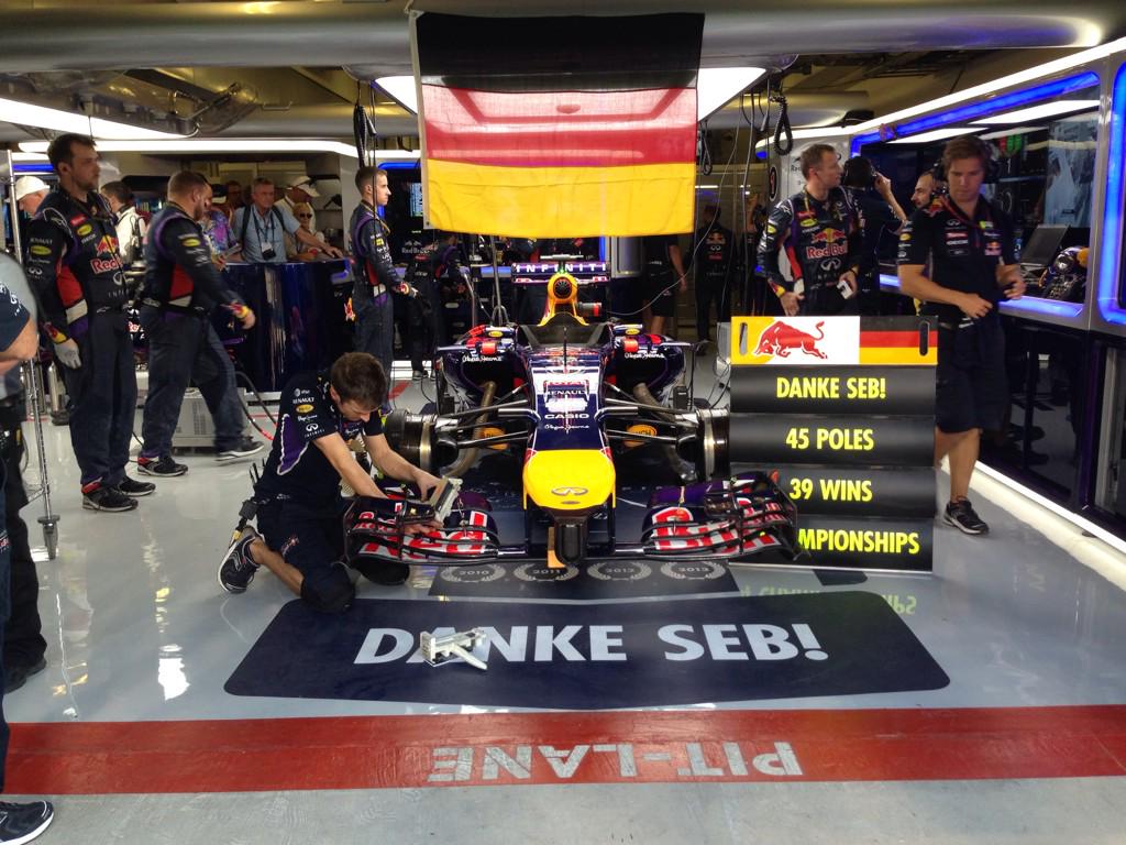 El equipo Red Bull ...