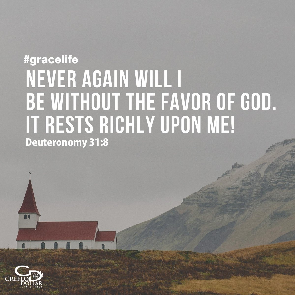 Creflo_Dollar's tweet photo. Favor is your eternal partner! God will never leave you or forsake you! #GraceLife http://t.co/0aTbBYEwx3