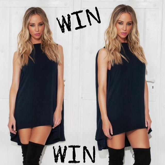 inthestyleUK's tweet photo. Feeling lucky today? RT &amp; Follow for your chance to win the beautiful #ITSbyLP navy cape dress http://t.co/aAkBN3BTuI
