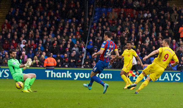 LFCIndonesia's tweet photo. FOTO #LFCIndonesia: Momen dimana Rickie Lambert cetak gol pertamanya untuk #LFC http://t.co/R9y5FRD5dE http://t.co/b7YVzpGPYu
