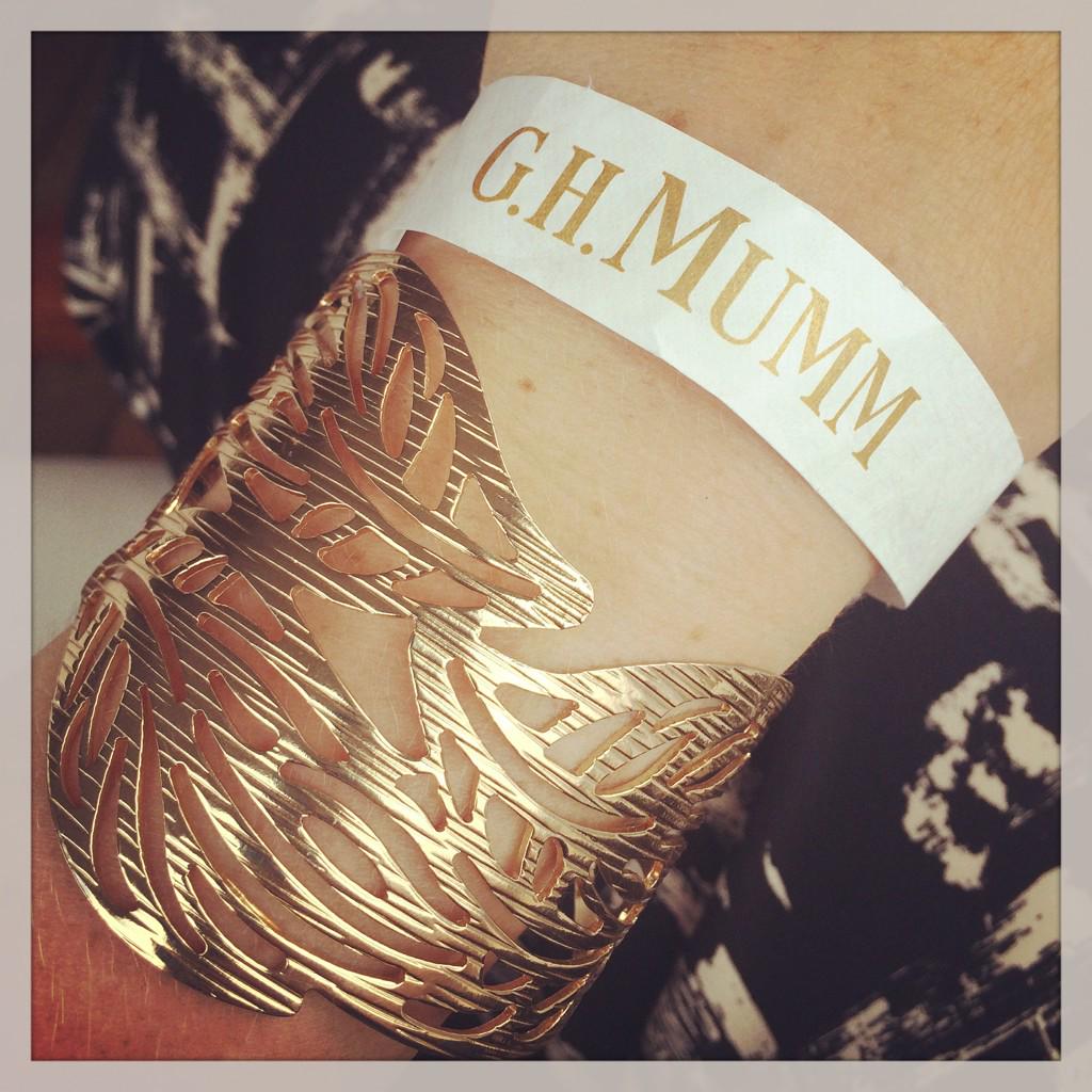 dearheartbeauty's tweet photo. Best accessory next to a cold glass of @ghmumm @emirates #AbuDhabiGP @CapacityR #MUMMF1 #IconofVictory @shimmybeach http://t.co/PGMnTOfb6s