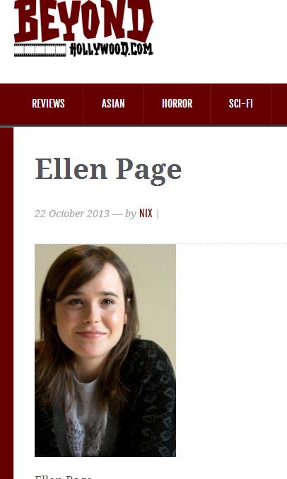 TWDMaggieRhee's tweet photo. @TeenClemy Hmm, strange... You seem to look EXACTLY LIKE Ellen Page.. Infact, you are Ellen Page! http://t.co/JdE4JRCsQR