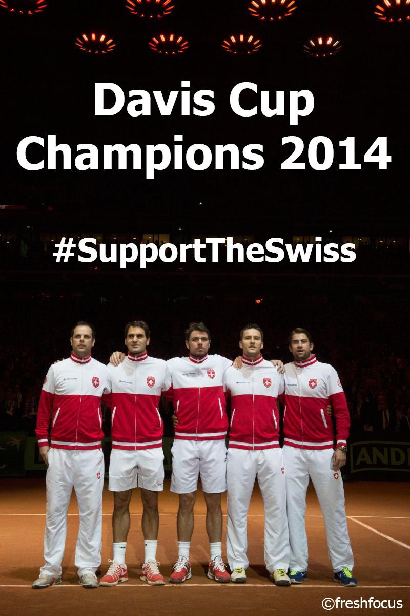 IT'S A DREAM COME TRUE!!!! 2014 DAVIS CUP CHAMPIONS!!!!  YEEEEEES!! #SupportTheSwiss