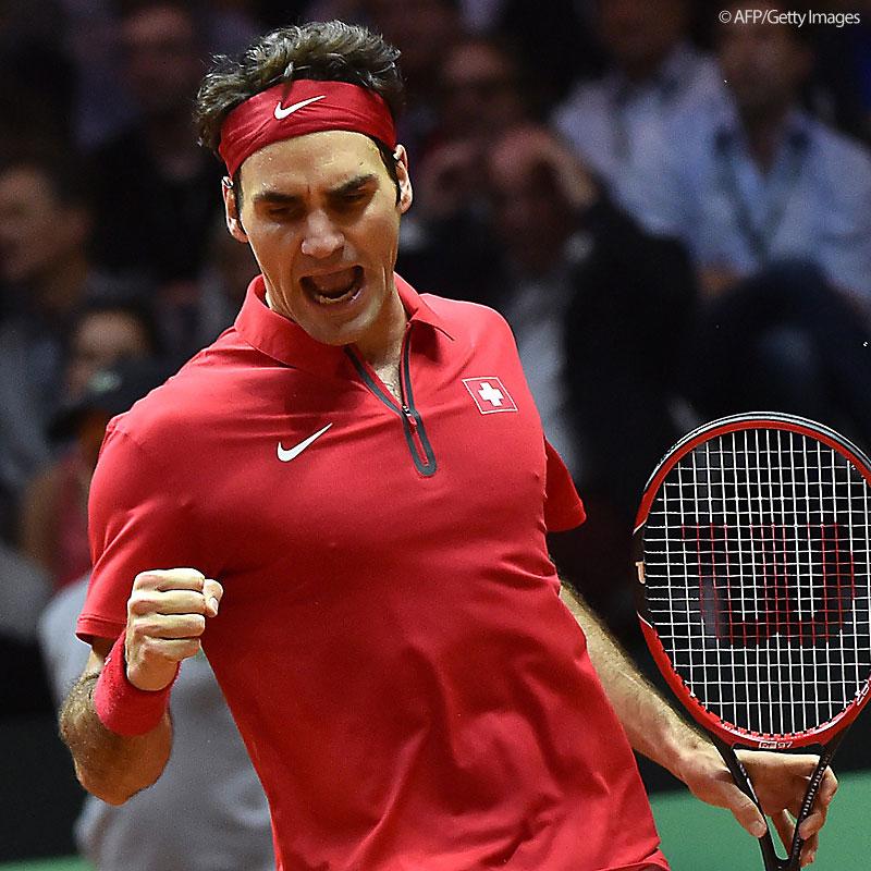 atptour's tweet photo. Switzerland wins 1st @DavisCup crown in 3-1 win over France after @rogerfederer victory. http://t.co/9wGnPzDT5Z #atp http://t.co/aW1a3drHbV