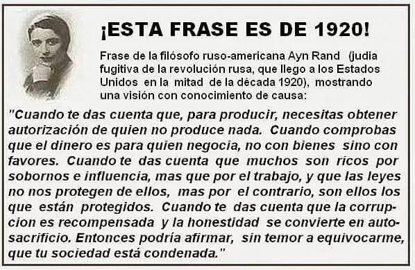 Abbiad86's tweet photo. VISIONARIA REVOLUCIONARIA:
#AynRand 
#MujeresArriba
#Feminism 
#JusticiaSocial http://t.co/fpRiuiv9ti