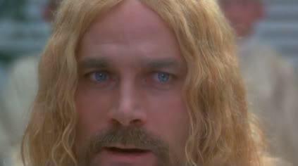 Happy birthday to Franco Nero, the original Django!  (Here he is as Space Jesus.) 