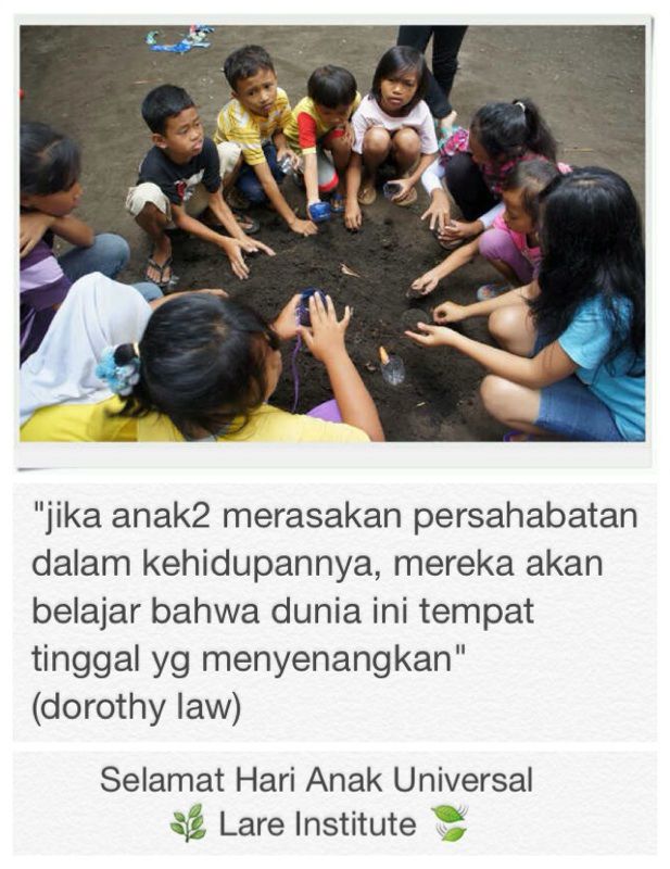 KomunitasLARE's tweet photo. Selamat Hari Anak Universal Pendekar Lare http://t.co/FszVSgotsi
