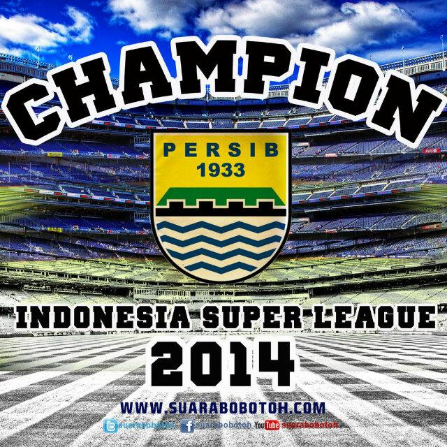 rudi332's tweet photo. Champion persib juara.... http://t.co/o7FKYxxZiu