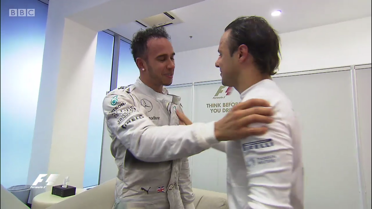 IamLewis4fake's tweet photo. Massive respect for Nico today!! (and Felipe) http://t.co/mlNDnNDFMm