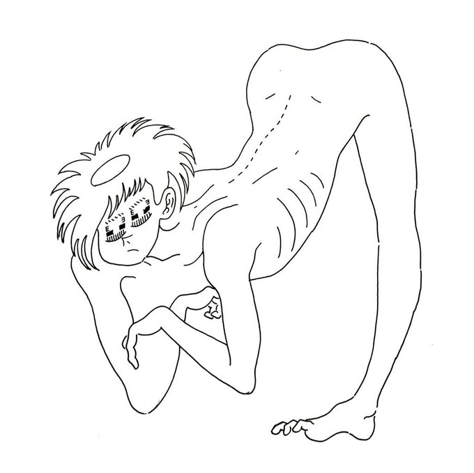 ふむふむ、これまた面妖な。#ドローイング #らくがき 
