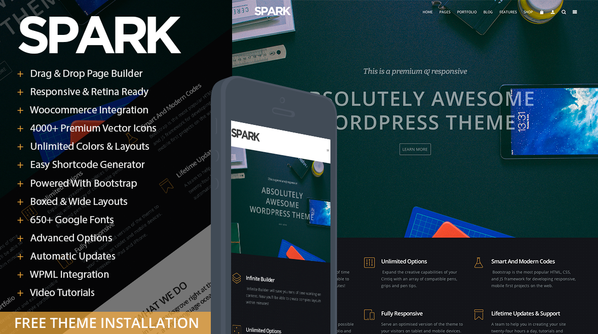 visualmodo's tweet image. Spark Responsive MultiPurpose Retina WordPress Theme 8grids.com/theme/spark-wo… #WordPress #webdesign #HTML5 #CSS3