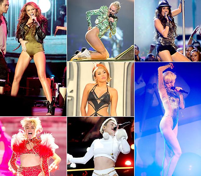 Happy 22nd Birthday, Miley Cyrus! Check out the former Disney stars sexiest outfits:  