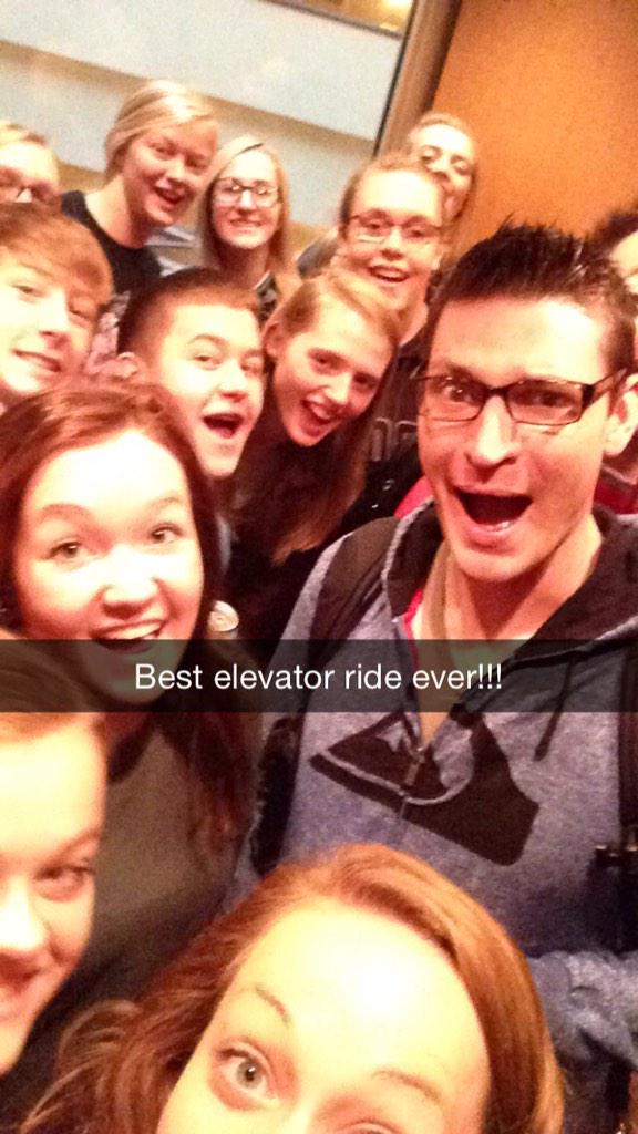SiebrandtATC's tweet image. Elevator selfies with #unpavedministries @Transform318 #CollideNE