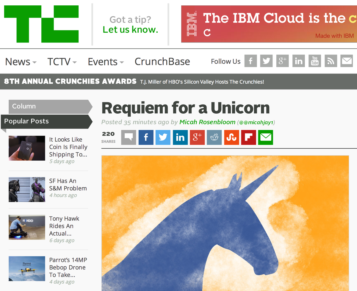 fcollective's tweet photo. Requiem for a Unicorn: @micahjay1 on Fab's billion dollar downfall http://t.co/ARcN7yarC1 Via @TechCrunch http://t.co/BW53mRyjMO