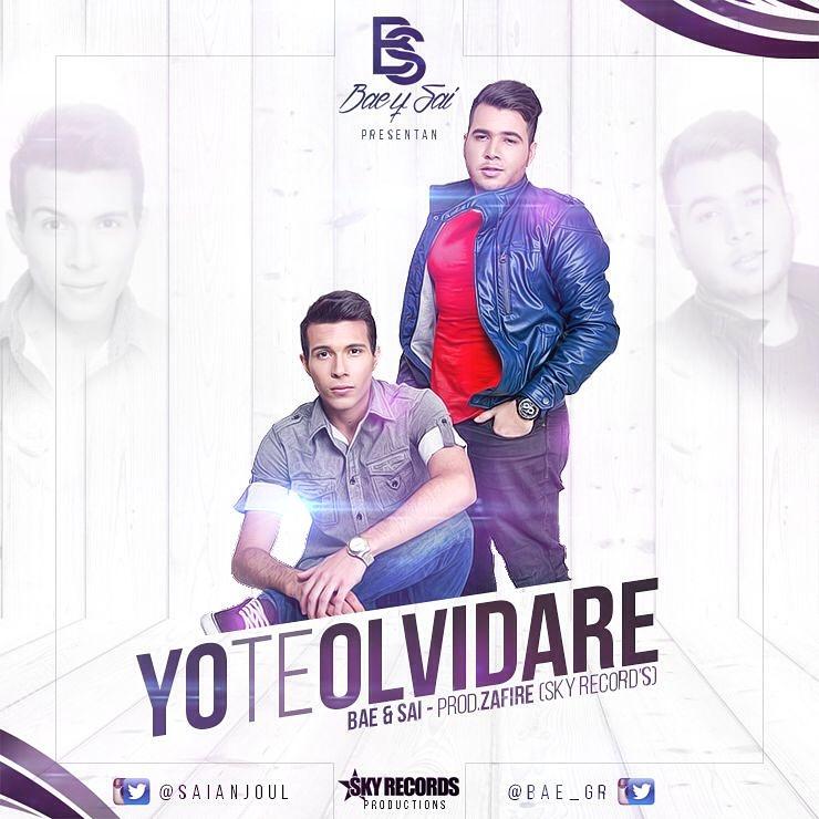 SaiAnjoul's tweet photo. Hoy 6pm estreno de nuestro tema promocional "Yo te olvidare" @BaeySai @Bae_GR  asi que activos apoyanos http://t.co/Cbtlo8VZi2