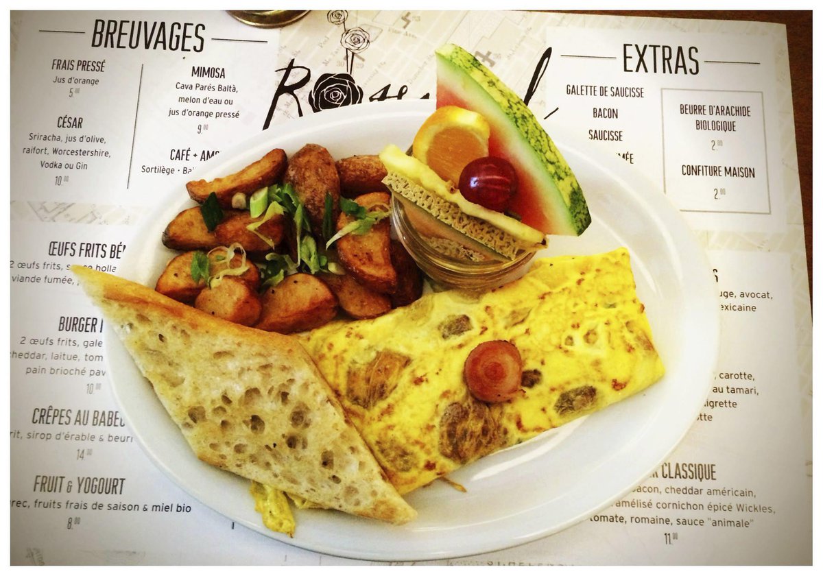 Restopicks's tweet image. #Restopicks for today/ breakfast, Dinner 
Rosewwod:60 Rue Saint-Jacques - Vieux-Montréal
good Service Price Range: $$