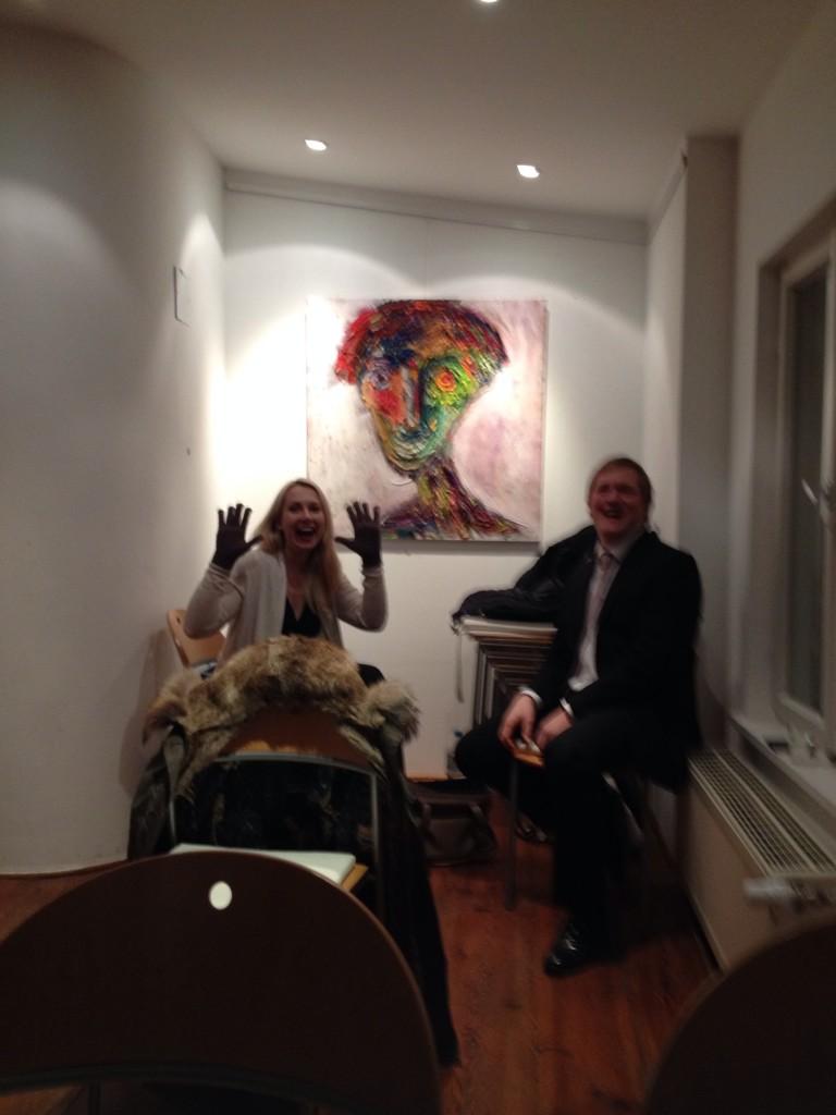 Auch das Duo Bader/Arzberger war aktiv RT<a href="/bettina_mehne/">Bettina Maria Mehne</a>: Excited to hear <a href="/pianist23/">pianist23</a> and @georgarzberger in Berlin "