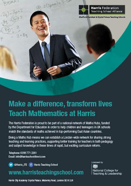NIoT_ESL_ITE's tweet photo. We're committed to outstanding Maths training as a London Maths hub. Train to teach with us at #HarrisSchoolDirect http://t.co/2jJhD2reoX