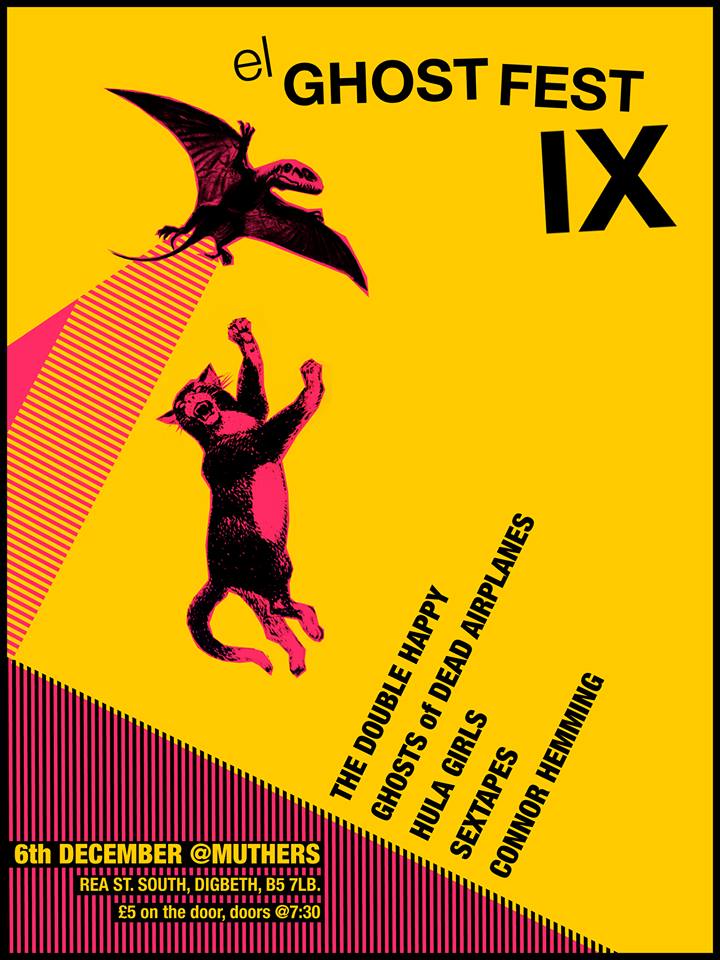 SextapesUK's tweet photo. YO. We're playing @muthersstudio on december 6th alongside @hulagirlsyo @TheDoubleHappy @GhostsODA &amp; Connor Hemming. http://t.co/dGFlz99g6i