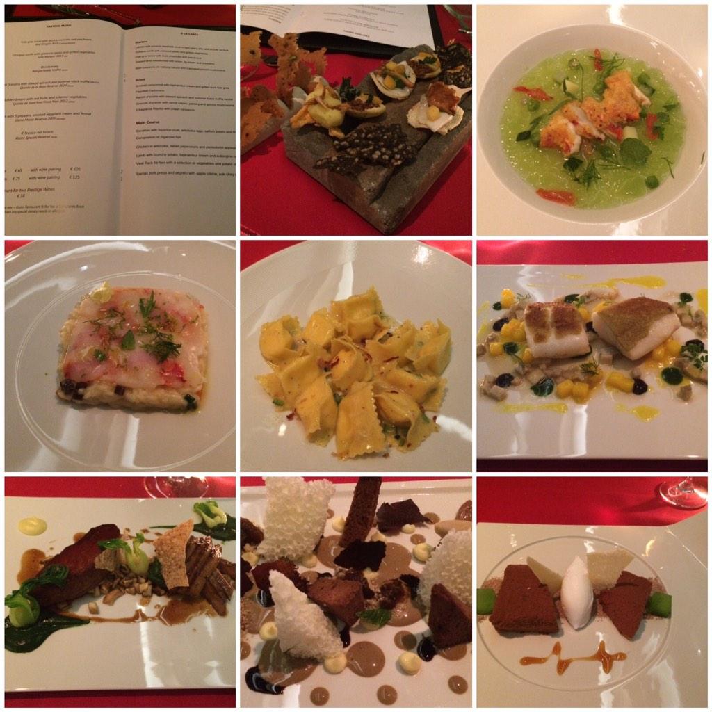 <a href="/gustobyheinz/">Gusto By Heinz Beck</a> This was a great meal!