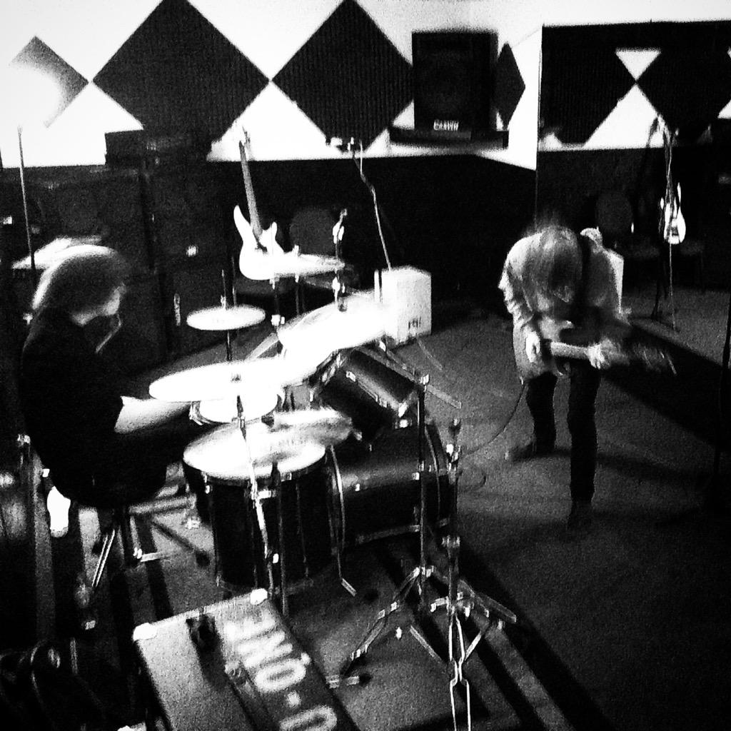 Against_TheSun's tweet photo. Practing hard. Writing new songs. Rockin' and rollin'. http://t.co/eZg66xMh9V