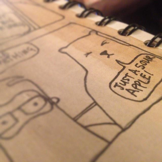 Albertandbear's tweet photo. Things are heating up over at http://t.co/skZdse0BeG 
Revenge thy name is Albert.... 
#bears #beards #webcomic http://t.co/2wuVeyeANt