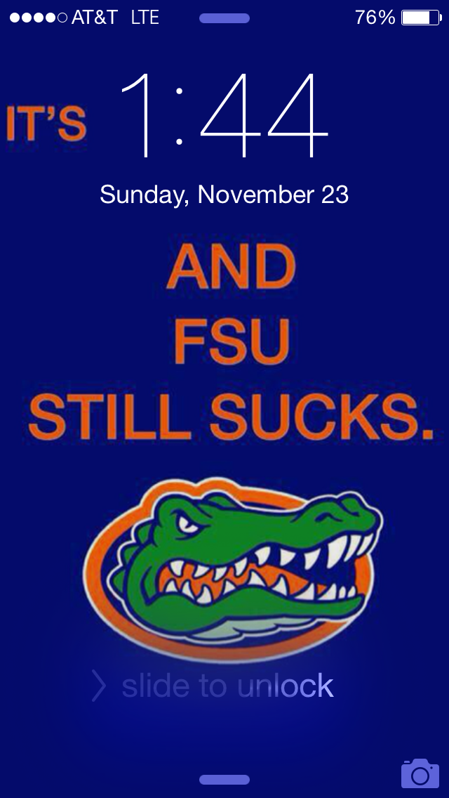 jcold9's tweet photo. New lock screen for the week. #FSUHateWeek http://t.co/RK1QLB9PJQ