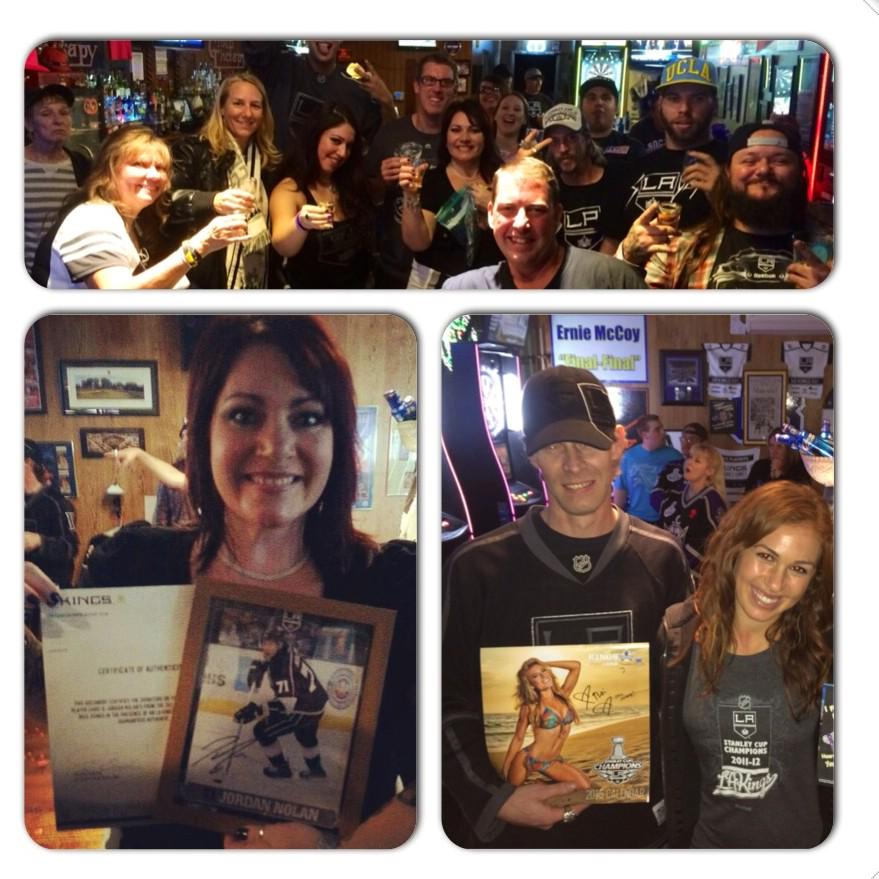 TrasiStarr's tweet photo. Raised over 1k last night 4 #AydainsArmy thanks @LAKings and @BaileyLAKings for the cool raffle prizes! #TeamAydain http://t.co/WZxvmXa8dD
