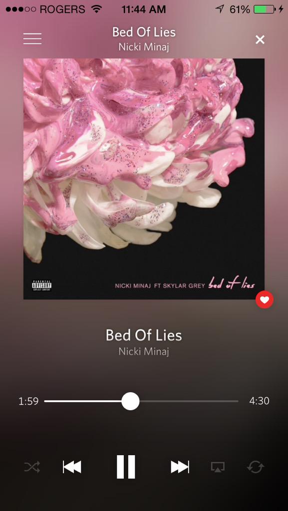 sharadmohan's tweet photo. @IAM_VINAY #bedoflies playing on my @Rdio - love this track... Nicely done! http://t.co/9kgNkoip53
