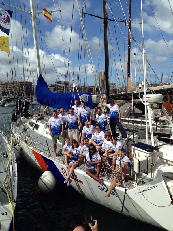 StephJ_'s tweet photo. My @InformaAtlantic home &amp; family for the next two weeks during the #ARCrally #YachtLife #OnBrand #fb http://t.co/ivRIIjAXUn
