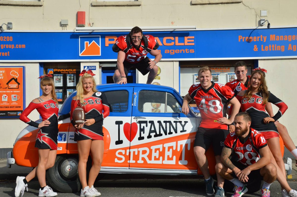 PinnacleLetting's tweet photo. Be on the ball like @cardiffcobras @CharmerCheer! Rent your 2015 student house from http://t.co/C1Lvliriqr http://t.co/CExlaYWs5M