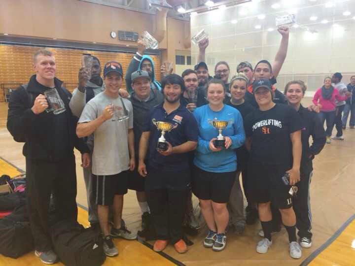 SHSU_Lift's tweet photo. The Bearkats took Mens &amp; Co-Ed championships at the Longhorn open meet this weekend! #SHSUPowerlifting #BoomBamPow http://t.co/dlyuapmnpF