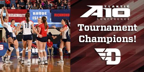 DaytonFlyers's tweet image. Congratulations to @DaytonVB, your 2014 @atlantic10 Champions! #GoFlyers
