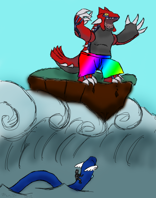 ruukutia's tweet photo. can youR LEGENDARY DO THIS?

#teamomegaruby http://t.co/C6Sh2153rF
