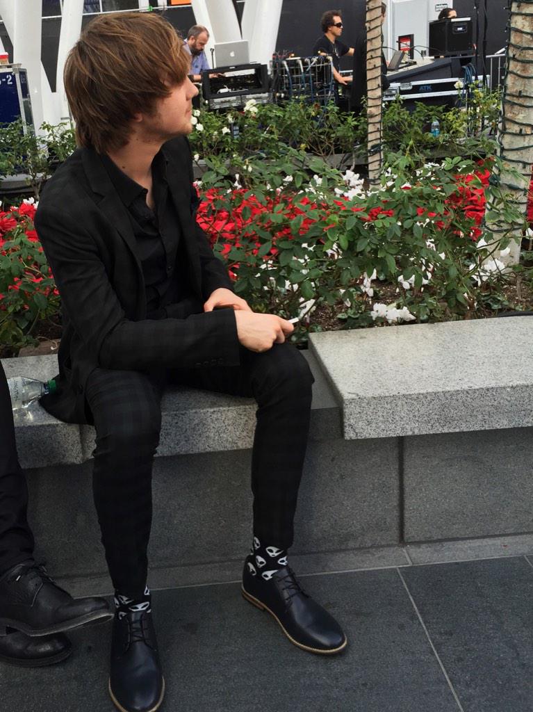 RydelLynch's tweet photo. Who is this sexy man in the alien socks? 👽 http://t.co/P1PLzuINbG