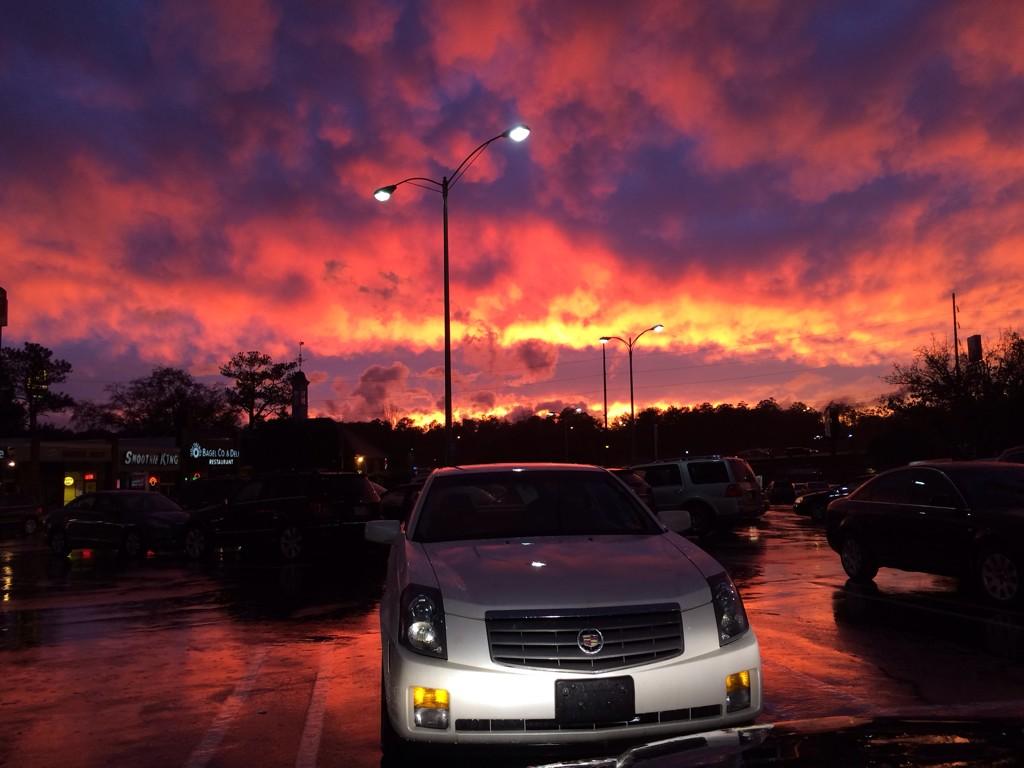 Atlanta skies always look beautiful after it rains.