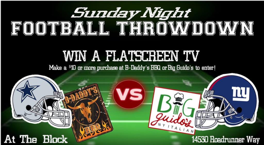 TheBlockSA's tweet photo. TV give away! Come enter in your chance to win! @bigguidos @BDaddysBBQ http://t.co/8U4FaWgUFk
