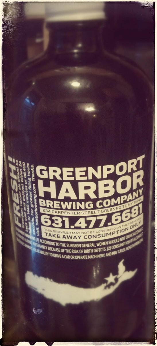 Gifts from friends rule, especially when they contain @greenportbrew beer! #drinklocal