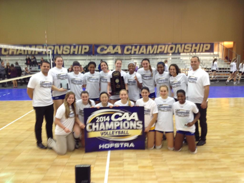 VB: Congratulations to the 2014 CAA champions, the Hofstra Pride!!! #NCAAbound