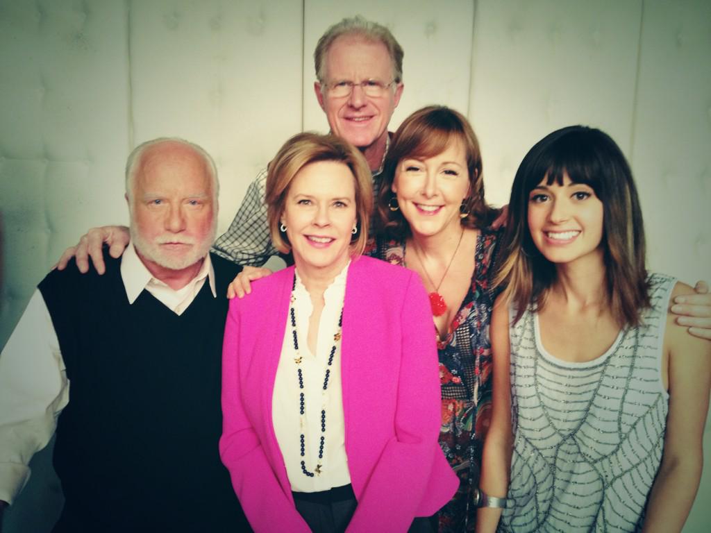 The family photo <a href="/edbegleyjr/">Ed Begley, Jr.</a> <a href="/steph_o_nee/">stephanie hunt</a> #yfom @tbsveryfunny