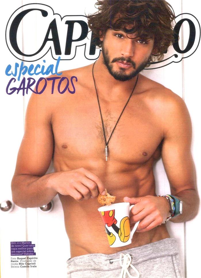 frontpageissue's tweet photo. .@MarlonTeixeira lands the cover story for #Capricho magazine’s November issue by photographer Raquel Espírito Santo. http://t.co/u9BDoayEOX