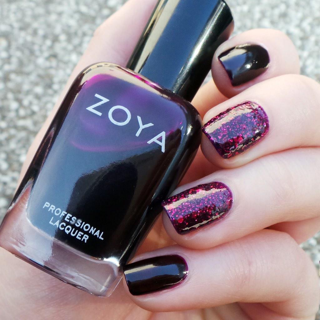 ZoyaNailPolish's tweet photo. Throw on #ZoyaArmor Top Coat over textured shades & get MAJOR dimension. #ZoyaCasey #ZoyaNoir http://t.co/bQcHl8uXC0 http://t.co/TL7ACFApU1