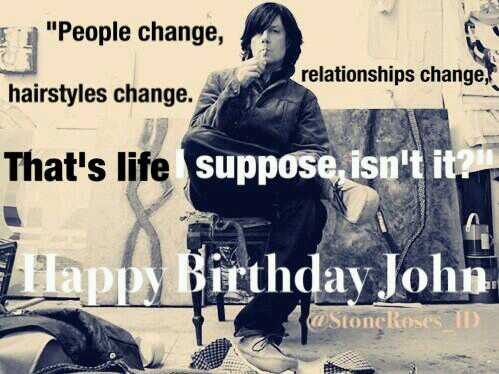 Happy Birthday John Squire 