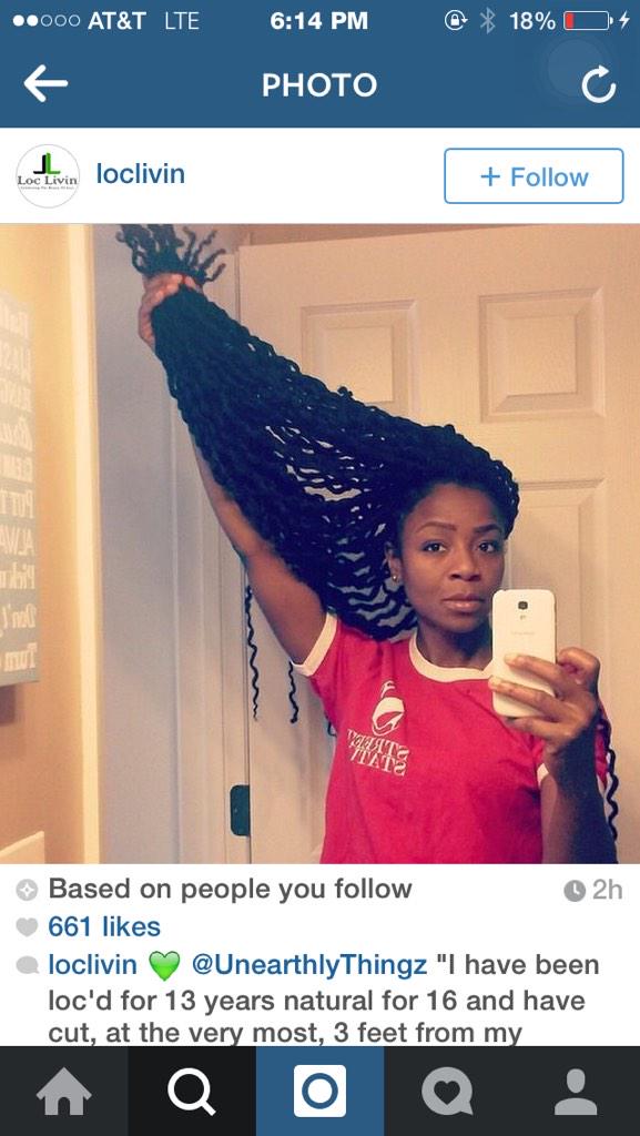 jadetheheroo's tweet photo. HAIR GOALS🙌😩. #DREADSISLIFE☺️ http://t.co/2s0Iwy36yi