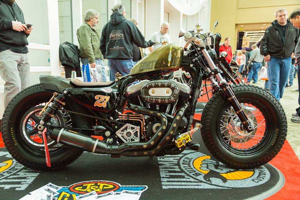 MotorcycleShows's tweet photo. Now that's one piece of heavy machinery... @JPCycles #UltimateBuilder #SeattleIMS #RidersUnite http://t.co/08xGTBvnWY