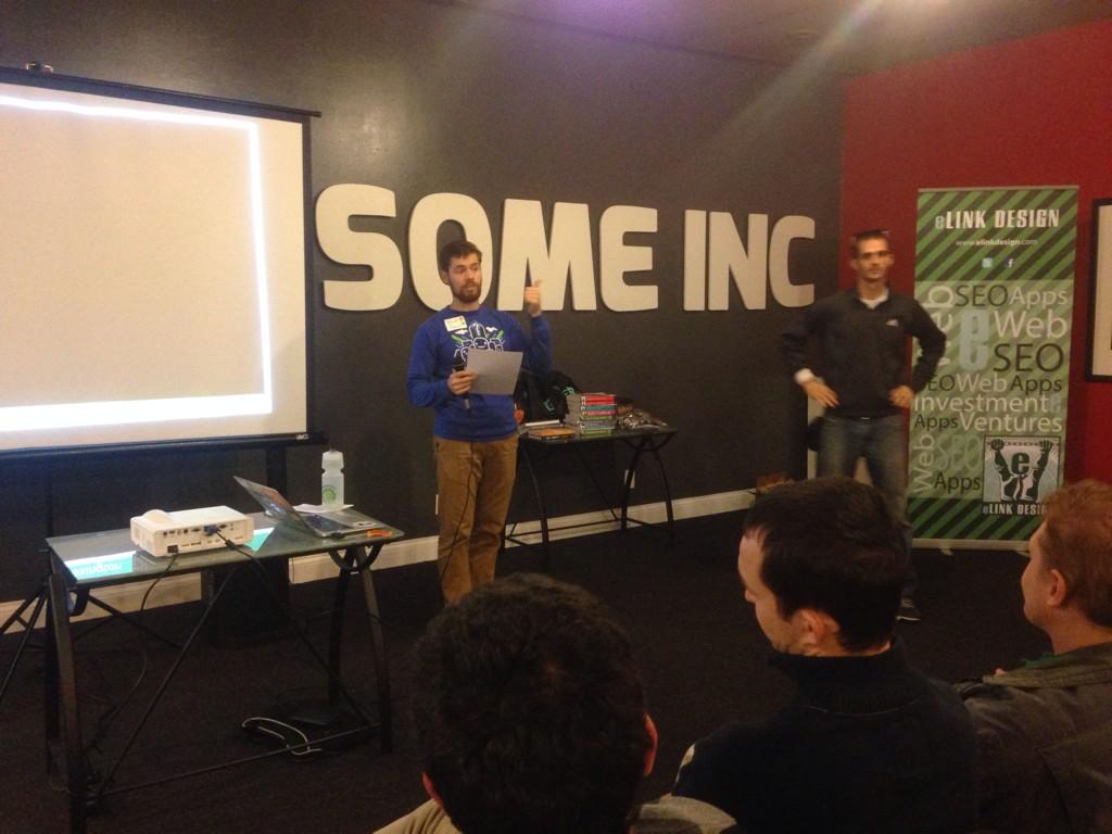 garrettebel's tweet photo. @garrettebel: @AeroSuch and @brianraney about to announce the winners of Startup Weekend Lexington 2014 #swlex http://t.co/mWmHZ8up9K